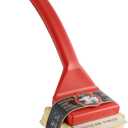 Grill Rescue Bristle-Free Steam Cleaning Grill Brush - Safe for All Grill Types, Heat-Resistant Kevlar Head, Perfect for Stainless Steel, Porcelain, Cast Iron Grates (Scraper Brush)