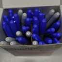 Sharpie Permanent Markers, Blue, Fine Tip, Bulk Set, 36 Count - For Plastic, Metal, Wood, And More