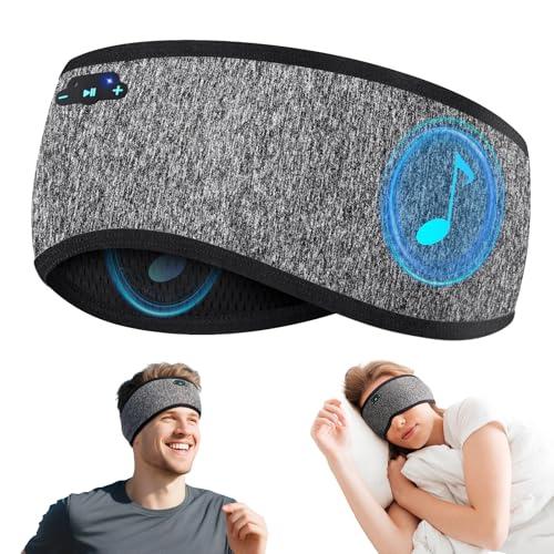 Sleep Headphones Bluetooth 6.0 Headband, 20H Playtime Headband Headphones with HD Stereo Speakers, Sports Wireless Earphones for Side Sleepers Workout Yoga Travel Meditation, Gifts for Women Men