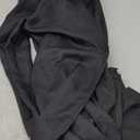 Men's Cosplay Cloak Robe Costume Halloween Tunic Hooded Uniform, M, Black