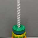 Baby Spinning Stacking Toys, 1-3 Rainbow Ring Stacker Montessori Toys for Babies, Sensory Toys for Toddlers, Christmas and Birthday Gifts Suitable for Boys and Girls (14 inches)