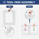 Dog Playpen Replacement Connectors Kit, G Series, 24" H, White