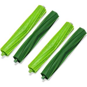2 Set Rubber Roller Brush Replacement Accessories for iRobot Roomba i7 i7+ j7 j7+ j8+ i2 i3 i3+ i4 i4+ i6 i6+ i8 i8+ /Plus E5 E6 E7 Vacuum Cleaner