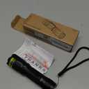 UV Flashlight Black Light- 365nm 395nm Ultraviolet Flashlights, Handheld Blacklight Torch Woods Lamp for Pet Urine Stains Detection, Rocks & Minerals, Glue Curing, Scorpions Finder and Uranium Glass