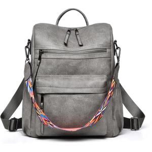 Dora & Liz Womens Backpack Purse Leather Backpack Purse for Women Travel Fashion Backpack Designer Ladies Shoulder Bags