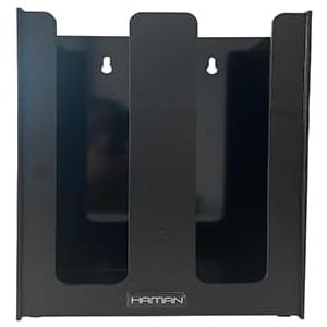HAITIAN Paper Cup Holder 4mm thickness ABS Material Color Black (2 Compartments)