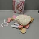 Wooden Makeup Toy Set for Girls Pretend Play Makeup Kit for Toddlers 3-5 with Bag, Birthday Gifts for Girls Toys Kids Aged 3 4 5 6 7 8