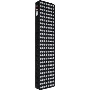 Red Light Therapy Full Body, Dual Chip Clinical Grade LED Therapy Panel with 200 LEDs 660nm 850nm Red Near Infrared Light Device for Body, Pain, Skin, Recovery, Sleep (Black)