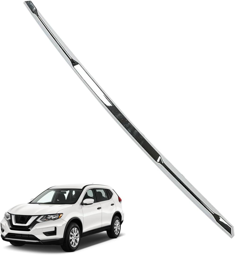 Rear Bumper Lower Trim Molding Chrome Replacement for 2017 2018 2019 Rogue