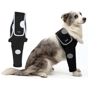 Spajoy Dog Recovery Suit, Medical Cone Alternative, Abrasion Resistant Dog Recovery Sleeve, Washable 3mm Thick and Waterproof, Pet Wounds Prevent Licking, Bite, Being Wet, and Keep Dry