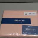 Bedsure Duvet Cover King Size - Soft Double Brushed Bedding Set for Kids & Adults, Zipper Closure, 3 Pieces, Includes 1 Duvet Cover (104"x90") & 2 Pillow Shams, NO Comforter, Pale Blush
