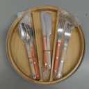 APLAINR Kids Silverware Set, Stainless Steel Toddler Silverware with Bamboo Organizer, Montessori Kids Utensils, 10 Piece Cutlery Set with Forks, Spoons & Knives, Children Safe Metal Flatware