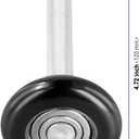 30 PCS Nylon Rollers, Black 6200Bearing Garage Door Rollers, Smooth Rollers Silent Design for Garage Door, Industrial Equipment Rollers (30PCS 1.8Inch)