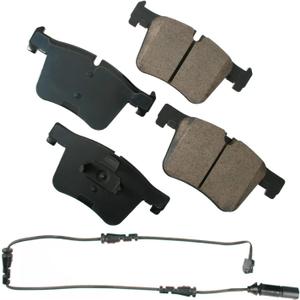 Akebono EUR1561A Ultra premium Brake pad Set , GREY