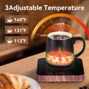 Coffee Mug Warmer for Desk with Auto Shutoff, Coffee Warmer for Desk Auto Shut Off with 3 Temp. Settings & 1-12H Timer