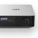 WiiM Amp Ultra with Voice Remote 2 | 100W Streaming Amplifier with Premium ESS ES9039Q2M DAC & Dual TI TPA3255 Amps | Built-in RoomFit EQ & Touchscreen | HDMI ARC, Optical, RCA Inputs | Silver