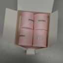 Ivory Ribbon 4 Rolls 1.5 x 20 Yard Handmade Frayed Cream Satin Silk Chiffon Ribbon for Flower Bouquet Floral Arrangement Gift Wrapping Party Wedding Invitation Holiday Christmas Decor