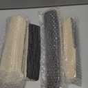 Skyflame 4pcs Fireplace Ceramic Wood Logs Gas Heat Resistant Realistic Artificial Stackable Decoration Logs, All Types Indoor or Outdoor Fireplace and Fire Pit, Clean Burning Accessories