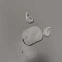 AhaStyle 3 Pairs Beats Studio Buds Ear Hooks Anti-Slip Ear Covers Silicone AccessoriesNot Fit in The Charging Case Compatiable with New Beats Studio Buds 2021 (White)