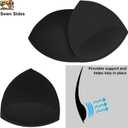 TopBine Bra Pads Inserts Women's Sports Cups Removable Bra Replacement Insert for Bikini Swimsuit