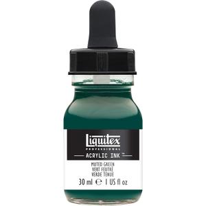 Liquitex Professional Acrylic Ink, 1-oz (30ml) Jar, Muted Green