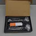 Wireless Microphone, Rechargeable Wireless Microphones with One-to-One Chip Connection and LED Lights, 40H Duration, 200FT Range Receiving, Less Latency Karaoke Microphone for Singing, Speech, Party