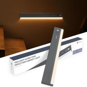 Under Cabinet Lighting, Motion Sensor Under Counter Lights for Kitchen, 66 LED Rechargeable Closet Light Fixture, Stepless Dimming, 4000K Wireless Light for Counter, Wardrobe, Hallway, Stairs