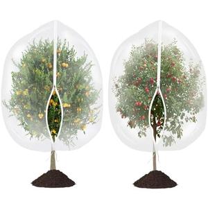 afzdby Large Garden Mesh Netting with Zipper and Drawstring,Plants Cover Protection from Anti Birds,Bugs,Cicadas,and Insects-Pest Barrier Bag for Blueberry Bushes,Tomatoes,Citrus,Fruit Tree