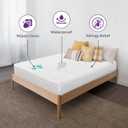 BLISSFORD Plastic Mattress Protector Zippered Twin XL, Waterproof Vinyl Mattress Cover, Heavy Duty Noiseless Mattress Encasement