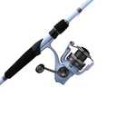 Abu Garcia Zata Spinning Size 3000 Reel and 7' Fishing Rod Combo, Rocket Line Management System, 24-Ton Graphite Blank, Aluminum Frame with Stainless Steel Components, Right/ Left Handle Position
