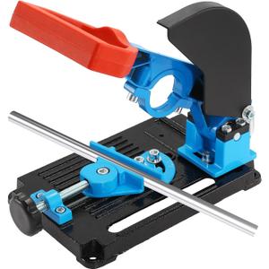 BEAMNOVA Upgraded Angle Grinder Stand, Angle Grinder Fixed Holder Conversion Cutting Machine Table, Handle Adjustable 45 Degree with Clamp Protective Cover