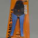 Baomain Ratchet Crimper Plier LY-03C Insulated Terminals Crimping Tools Use for 0.5-6 mm (20-10 AWG) Blue