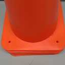 [5 Pack] 18 inch Traffic Cones, Safety Road Parking Cones,Agility Field Marker Cones for Soccer Basketball Football Drills Training, Outdoor Sport Activity & Festive Events