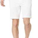 Amazon Essentials Men's Classic-Fit Stretch Golf Shorts with Moisture-Wicking, Active Waistband (White, 40)