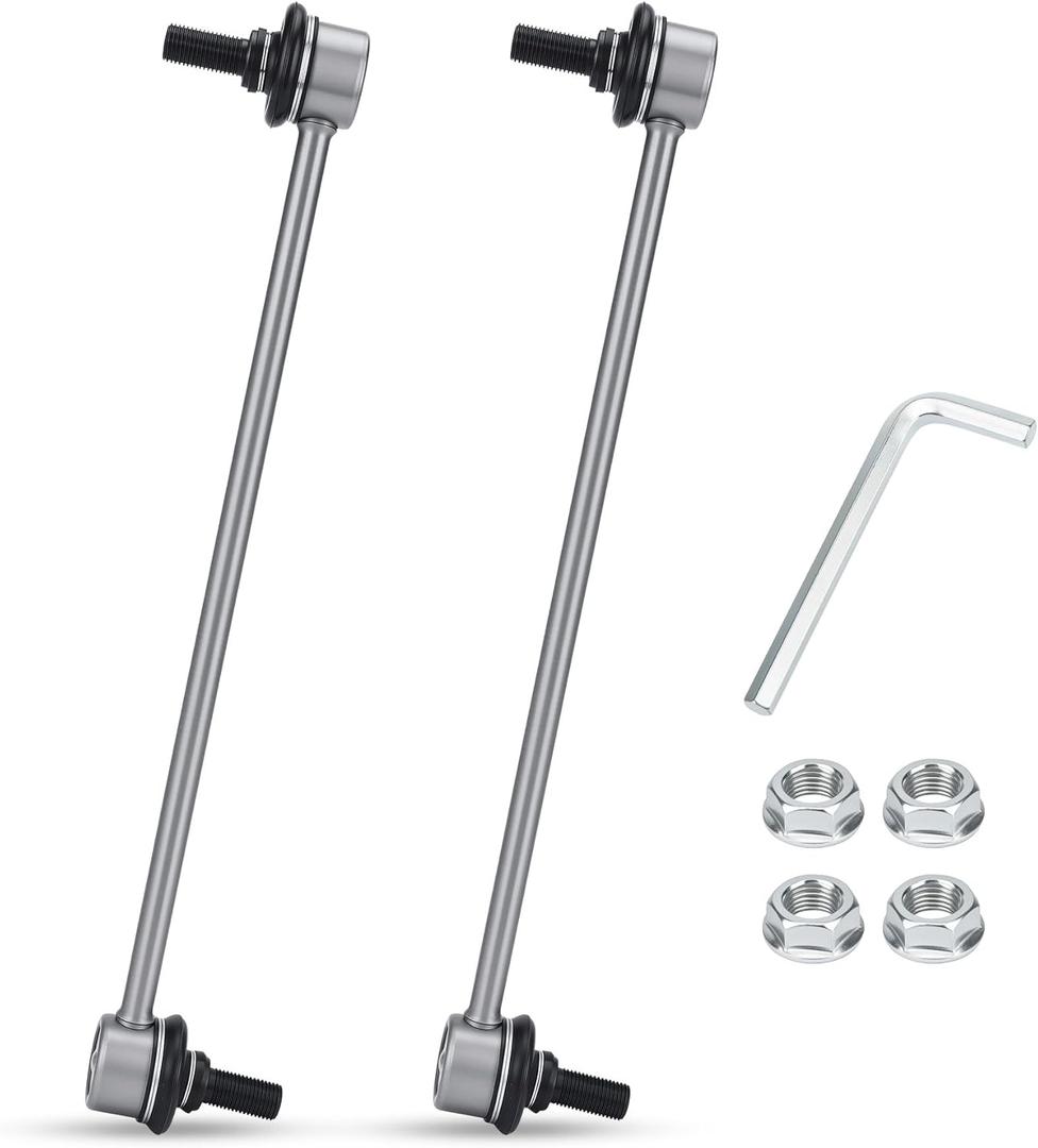 Zinc-Nickel Alloy K7258 Front Stabilizer Sway Bar Links for 96-07 Dodge Caravan 96-19 Grand Caravan 96-16 Chrysler Town & Country 04-08 Pacifica Voyager
