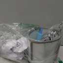 2-in-1 Upgraded Inflatable Dog Cone Collar with Detachable Anti-Licking Shield, Soft Adjustable Elizabethan Collar for Dogs After Surgery (L, Grey)