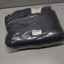 LONDON FOG girls Heavyweight Winter Puffer Coat With Sherpa Trim (Black)