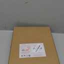 upsimples 8.5x11 Picture Frame Set of 3, Made of High Definition Glass for 6x8 with Mat or 8.5x11 Without Mat, Wall and Tabletop Display Photo Frames, Black