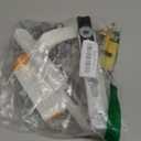 Storm Door Handle Replacement with Lock Heavy Duty Aluminum Alloy Lever Ideal for Home Apartments Hotels Black Entrance Door Handle and Lockset