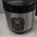 Hamilton Beach Digital Programmable Rice Cooker & Food Steamer, 8 Cups Cooked (4 Uncooked), With Steam & Rinse Basket, Stainless Steel (37518)