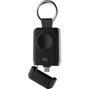USB Charging Cable Holder Adapter Dock Bracket Cradle for 1 2 3 4 5 6 for Smart W (Black)
