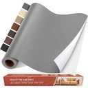 Self Adhesive Leather Repair Patch Kit, 31.5 in x 16 in Large Vinyl Leather Repair Tape for Furniture, Car Seat, Couch, Sofa, Chair Grey (31.5x16 inch)