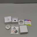 Smart Ring For Women Men, Health Tracker with Heart Rate/Blood Oxygen/Blood Pressure/Sleep Monitor/Step Counting, IP68 Waterproof Fitness ring, No App Fees for iPhone & Android (Rose Gold, 8#)