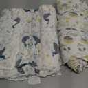 Little Unicorn Cotton Muslin Swaddle Blanket Set | Set of 2 | 100% Cotton | Super Soft | Newborns and Infants | Large 47 x 47 | Machine Washable (Peacock)