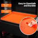 Protective Griddle Cover Mat for Blackstone 36 Inch Griddle Accessories - Full Wrap-Around Protection Silicone Mat for Griddle - Food Grade Silicone grill mats for outdoor grill (36inch)