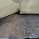 GarveeHome Kitchen Table Set for 4, Rectangular, Retro Brown, Modern Style, Easy Assembly, Dining Set