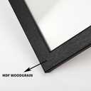 7 x PETAFLOP Picture Frames 8 by 10 7 Pack, Black 8x10 Photo Frames Set for Wall Tabletop Horizontally or Vertically Display