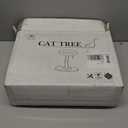 Space-Saving Indoor Cat Tree  Aesthetic Tower with Scratching Post  Ideal for Kittens, Small Cats, and Apartment Spaces