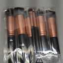 SHANY Makeup Brushes - Rose All Day - 14-Piece Brush Set  Foundation Powder Concealers Eye Shadows Makeup brushes - Complete Kabuki Makeup Brush Set in Rose Gold - 14 PCS