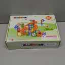 MAGBLOCK 85Pcs Marble Run Magnetic Tiles Toy Building Blocks STEM Educational Child Brain Development Kit Magnet Construction Toys for Boys Girls Kids Age 5 6 7+ Years Old